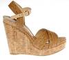 Stuarte Weitzman Wedges aus Kork und Sisal